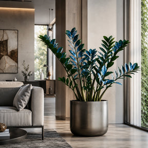 Zamioculcas Tempestade Azul – 100 Sementes Raras com Guia Completo de Plantio